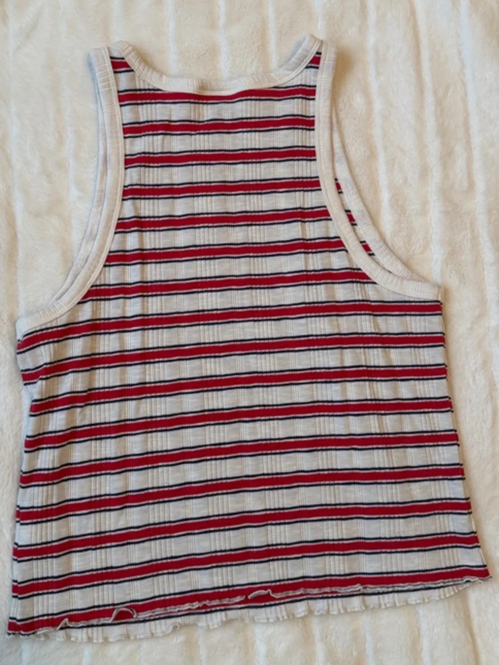 Universal Threads Ribbed Stripped Tank - Picture 4 of 4